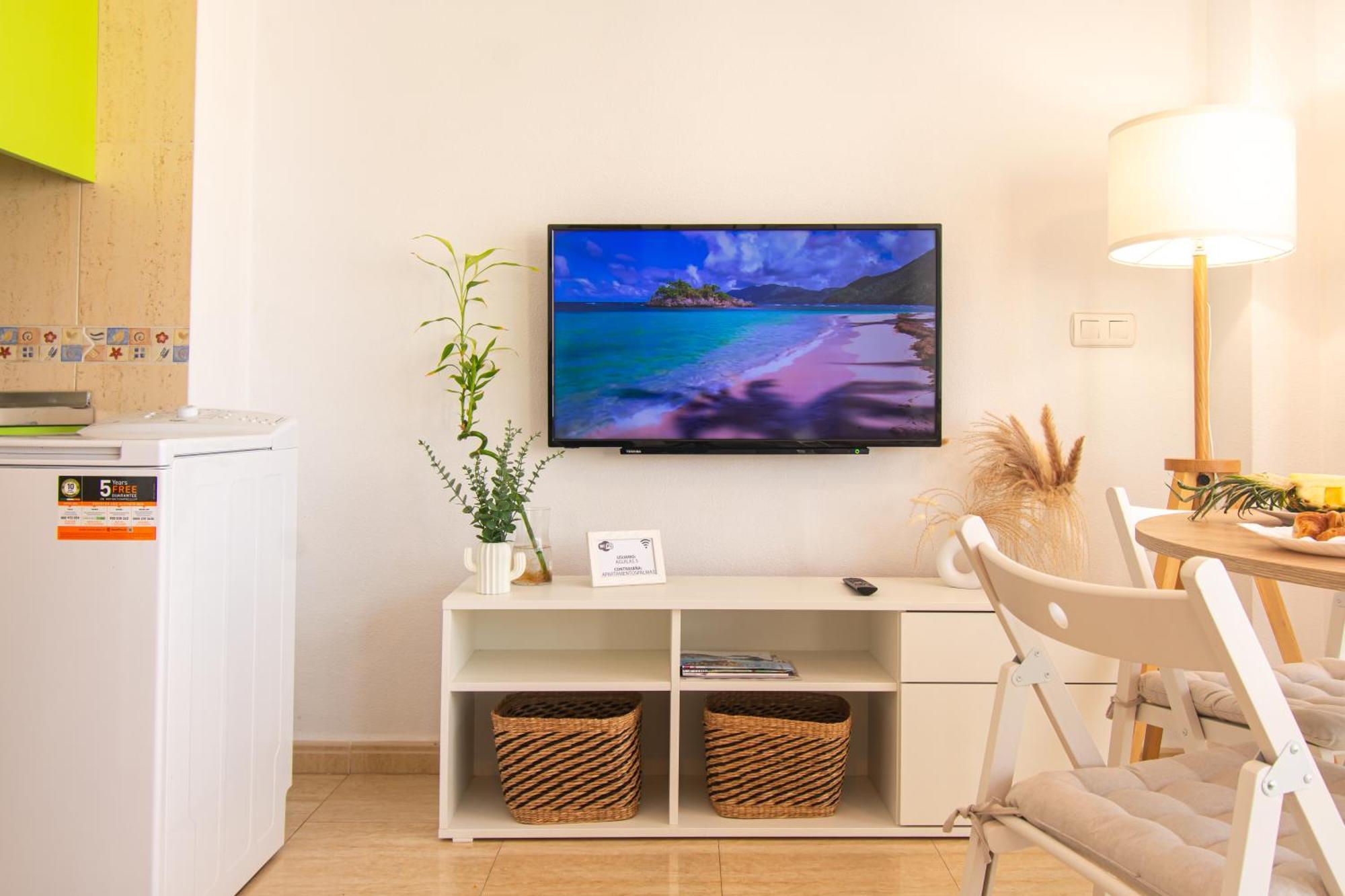 Апартаменти Avenida Principal Cerca De La Playa Con Aire Acondicionado Y Wifi - By Aloha Palma Агілас Екстер'єр фото