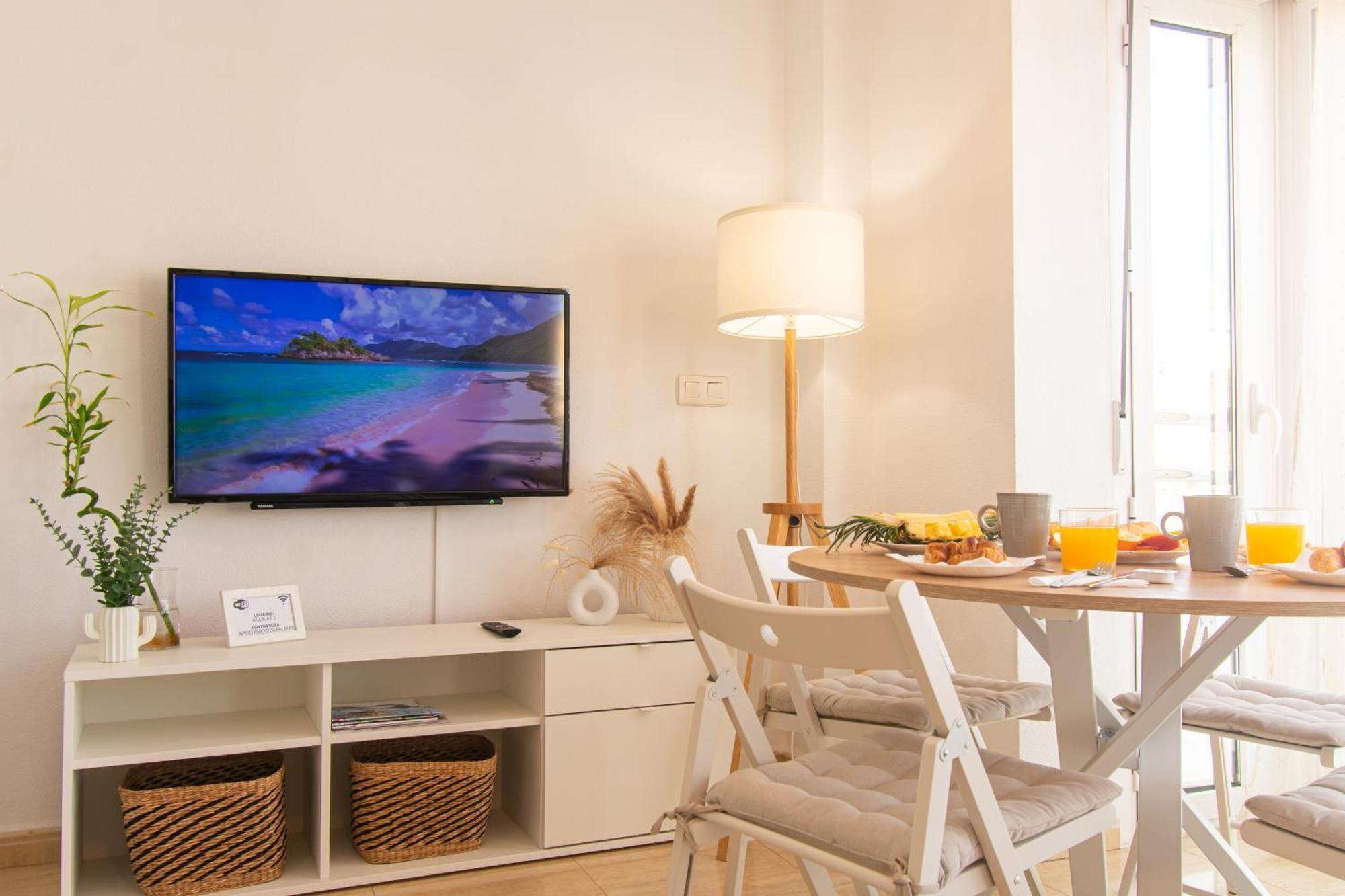Апартаменти Avenida Principal Cerca De La Playa Con Aire Acondicionado Y Wifi - By Aloha Palma Агілас Екстер'єр фото
